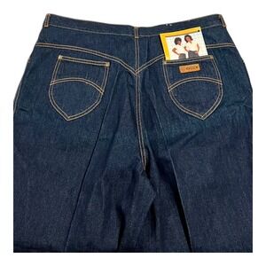 NWT Vintage 1980s Gitano Women's 40 High-Rise Short Denim Jeans Deadstock